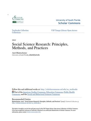  Social Science Research: Principles, Methods, and Practices - A Symphony of Data and Discovery!